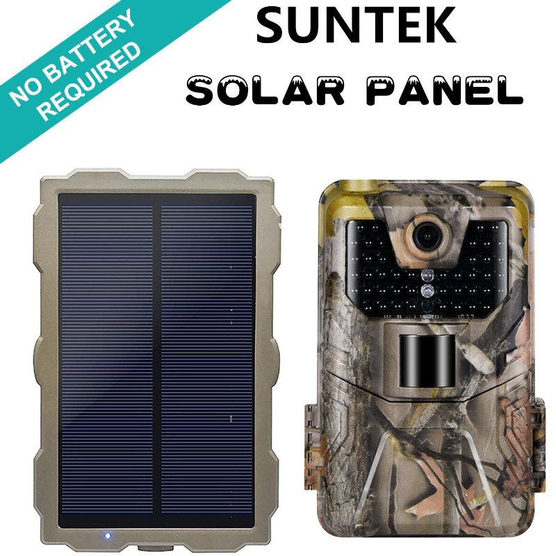 Trail Camera Solar Panel Powered - Peralatan Panel Surya Kamera Berburu Jejak
