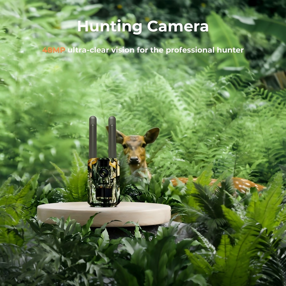 Kamera Jejak Seluler 4G LTE 48 - Hunting Game Camera Night Vision No Glow ulasan dan harga