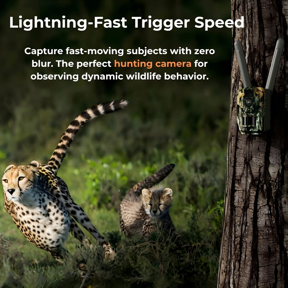 Kamera Jejak Seluler 4G LTE 48 - Hunting Game Camera Night Vision No Glow ulasan dan harga