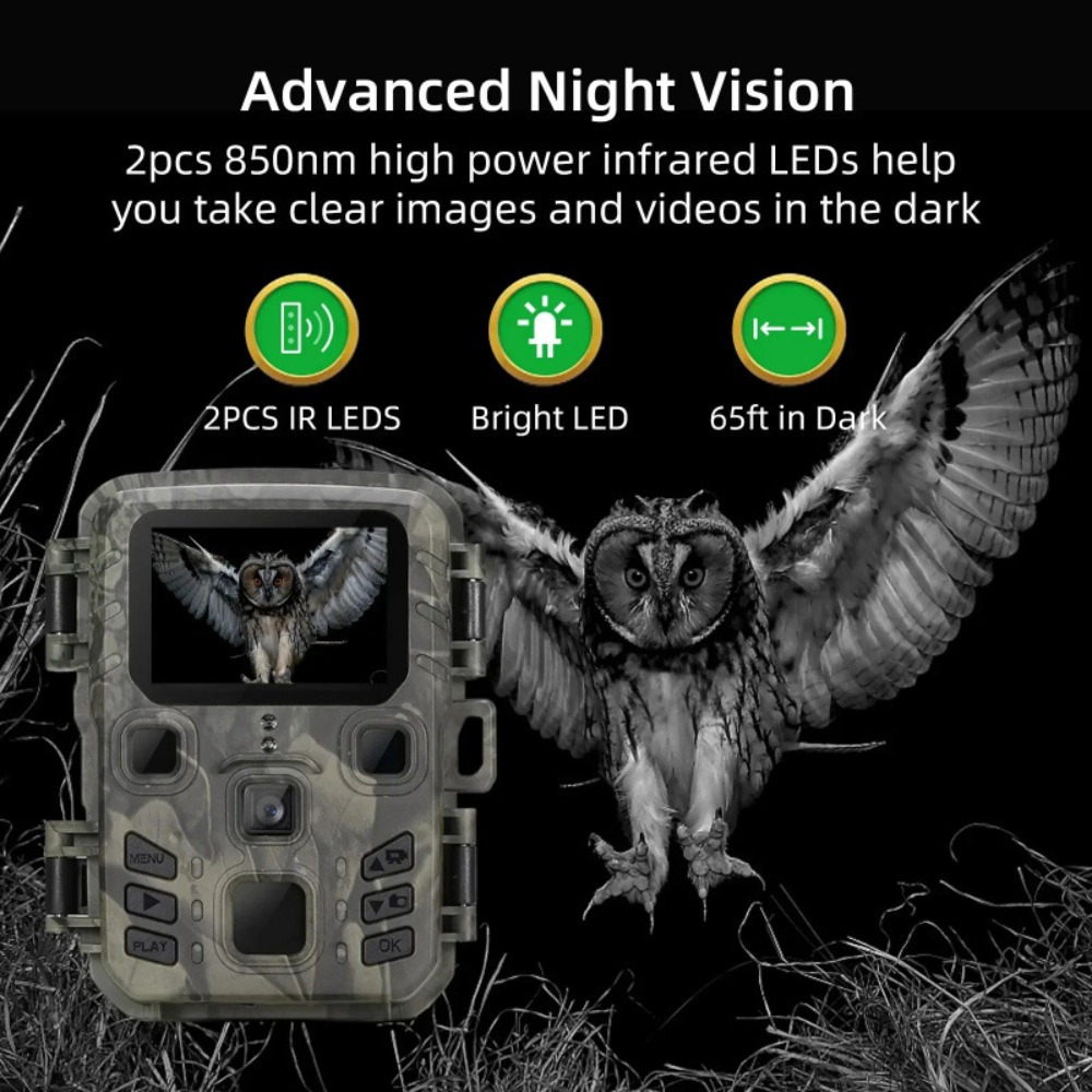 Kamera Perburuan Wifi Luar Rua - Trail Camera Wifi Bluetooth App Control ulasan dan harga