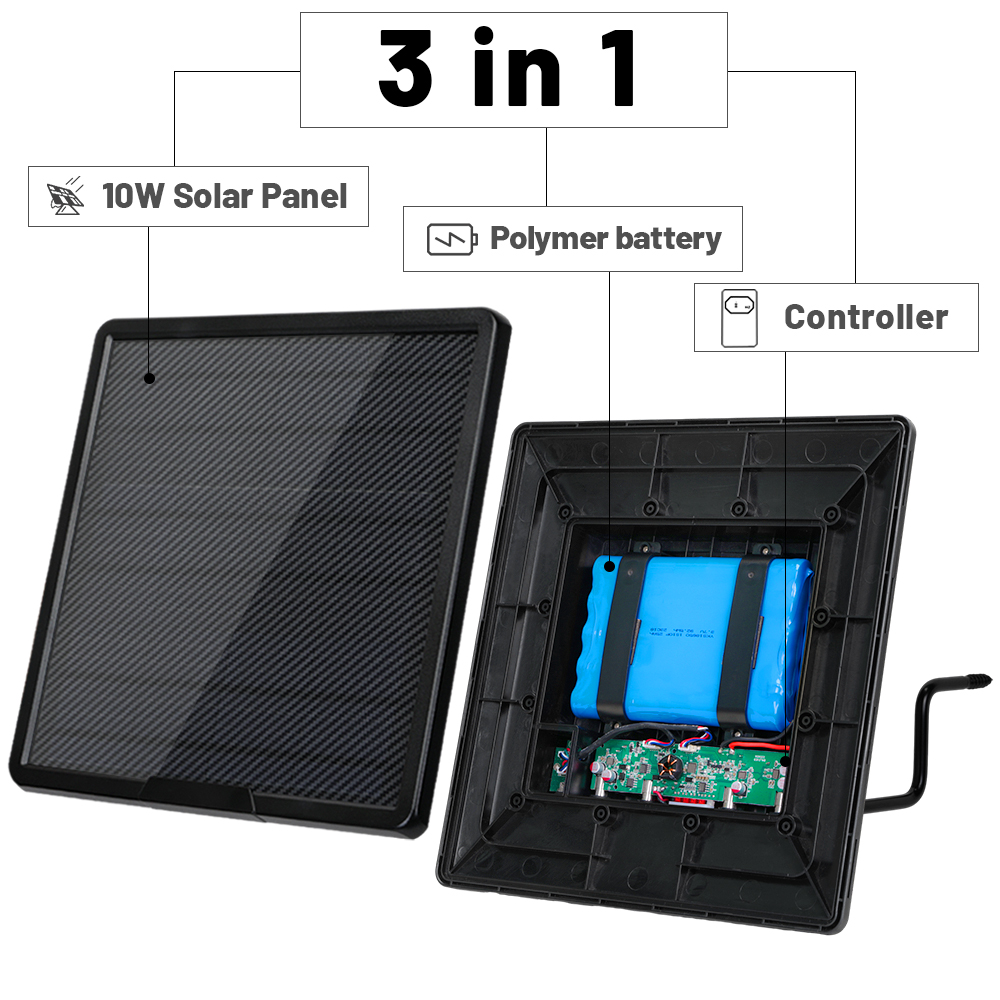 Panel surya pengisian daya cep - Trail Camera Solar Panel Powered ulasan dan harga