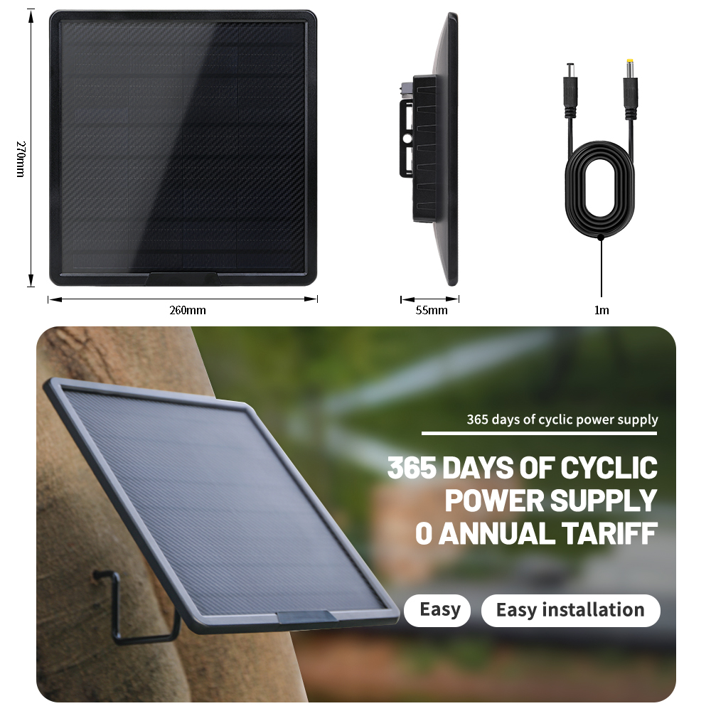 Panel surya pengisian daya cep - Trail Camera Solar Panel Powered ulasan dan harga