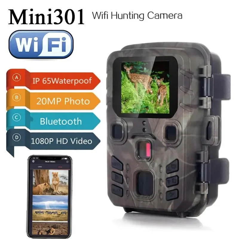 Kamera Berburu Wifi301 Kontrol - Trail Camera Wifi Bluetooth App Control ulasan dan harga