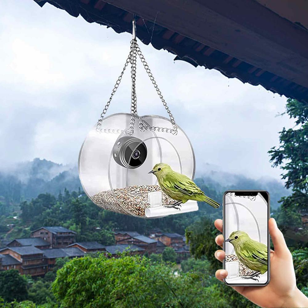 Pengumpan Burung Pintar & Kame - Bird Feeder Camera Wifi Smart Ai ulasan dan harga